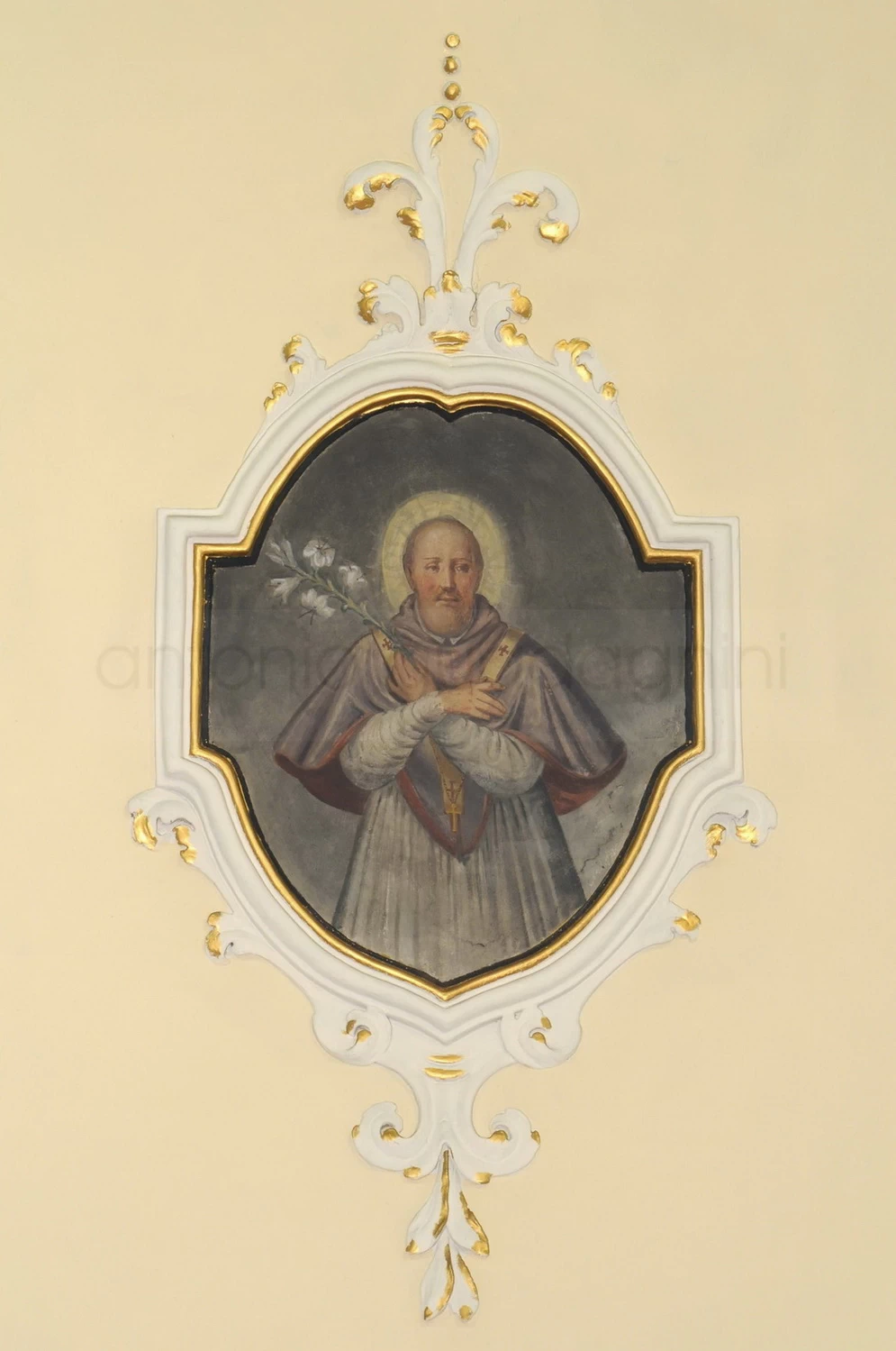 Affresco - chiesa di San Michele Arcangelo, Gianico (BS)